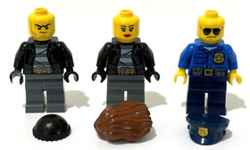 Retired &copy;2014 LEGO 60042 City Police High Speed Police Chase Complete + Extras