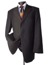 ]] Nordstrom Tallia Uomo Dark Green 3Button Wool Jacket Coat 42L