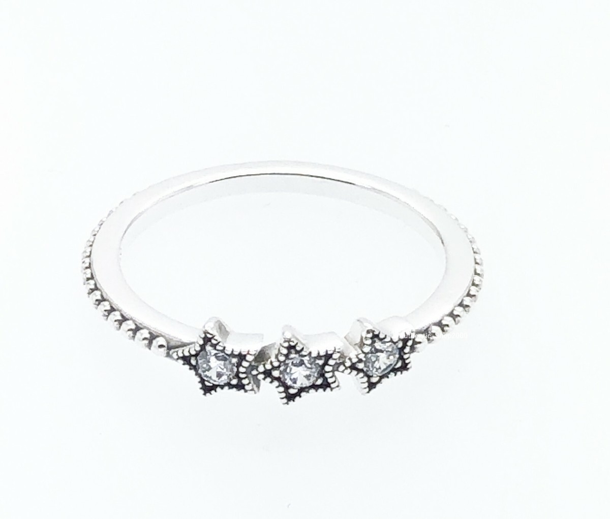 NEW 100% Authentic PANDORA 925 Pave Sparkle Celestial Stars Ring