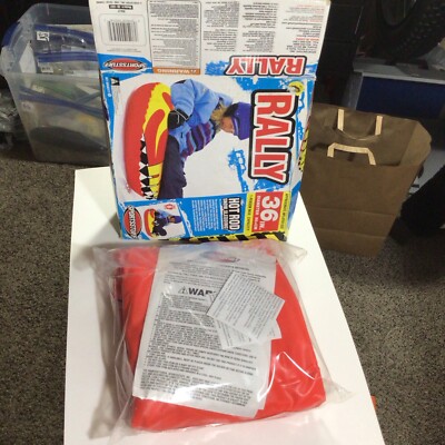 Rally 36  Hot Rod Kids Snow Tube Heavy Duty Vinyl