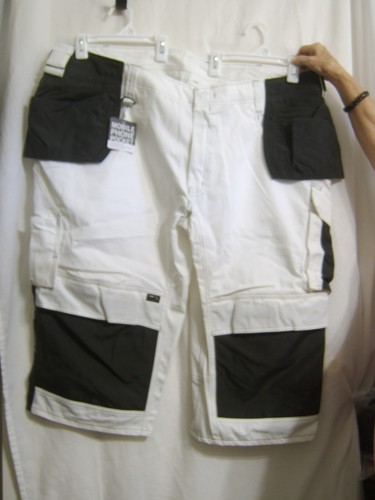 MASCOT WORK PANTS COLOR WHITE CORDURA 