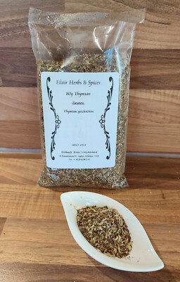 Elixir 80g griechischer Thymian grob geschnitten aus Kreta Gewürz Kräuter #11