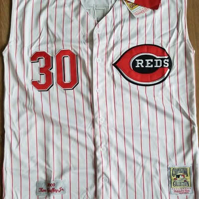 cincinnati reds sleeveless jersey