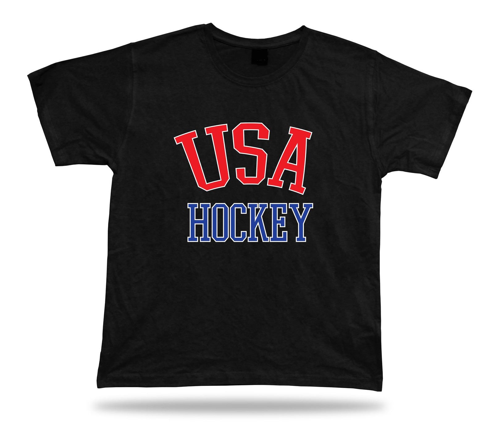USA Hockey Tee for Ice Cup Olympic Games Fan Gear  