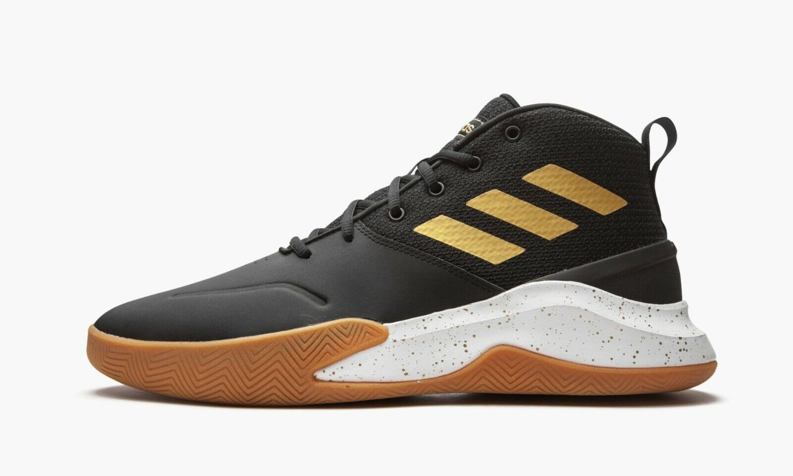 NIB adidas OWNTHEGAME Black Men's Basketball Sneakers in Size 8 