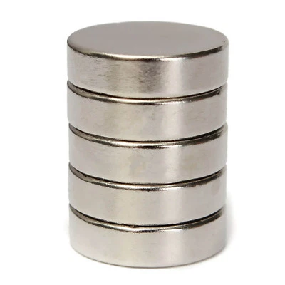 ECMAGNET 5pcs Very Strong 14mm x 5mm Rare Earth NdFeb Thick Disc Round Neodymium Magnets