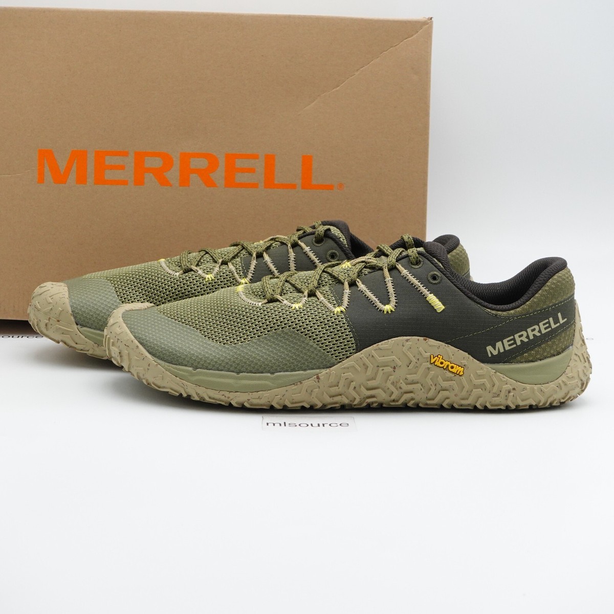 Merrell Trail Glove 7 Barefoot Hiking Shoes Men's J068141 Avocado