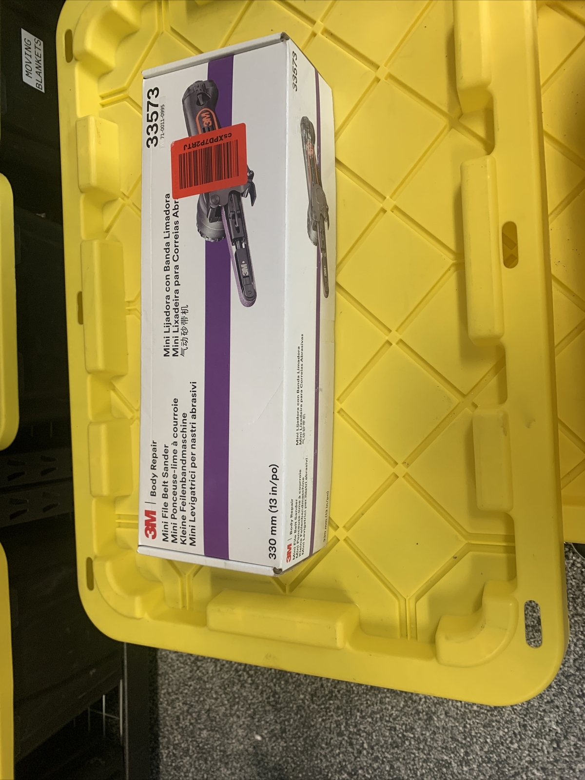 3M 33573 Mini File Belt Sander, 330mm