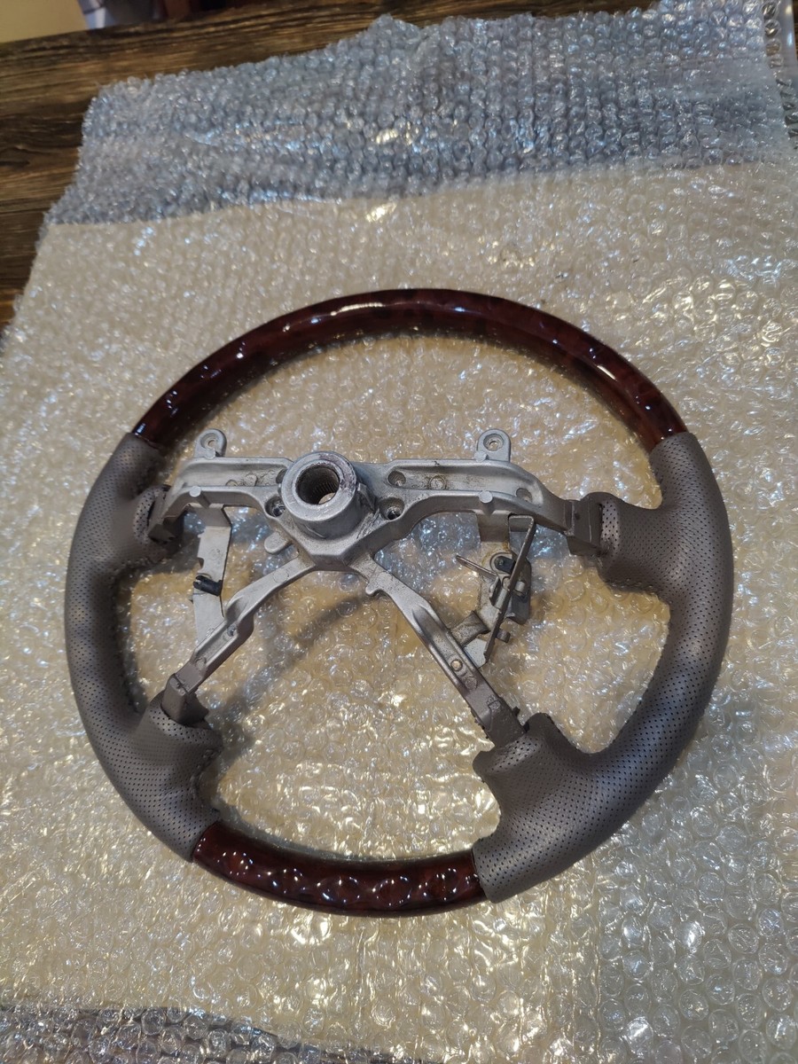 Toyota Land Cruiser 100 series Wooden Steering Wheel 98-2006 LX470