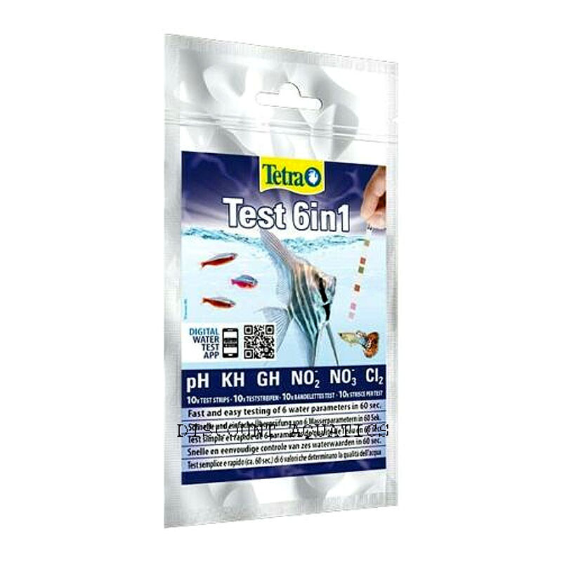 TETRA TEST KITS FOR AQUARIUMS FISH TANKS PH NO2 NO3 NH4 KH GH O2 WATER