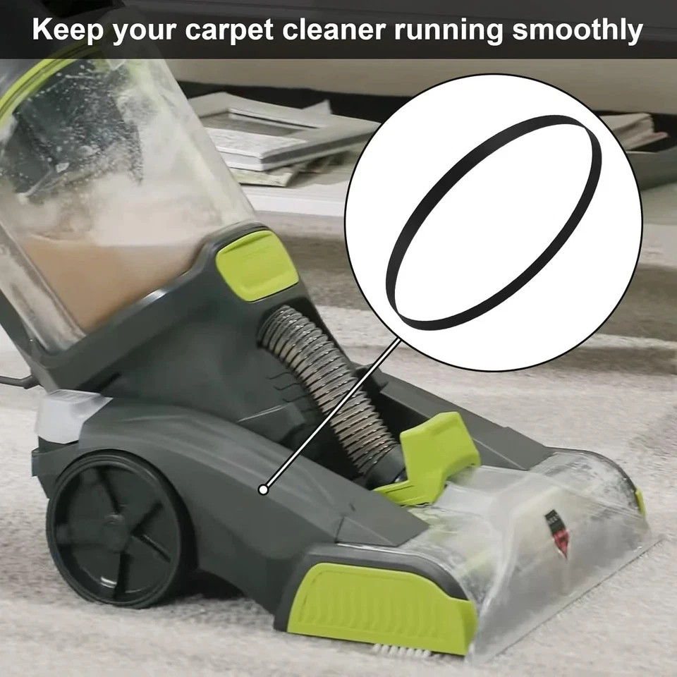 2 PCS 440005536 Replacement Belts for Hoover Dual Power Max Carpet Cleaner Vacuu