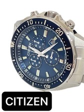 Citizen VO10-6772F Eco-Drive Blue Chronograph Herrenuhr