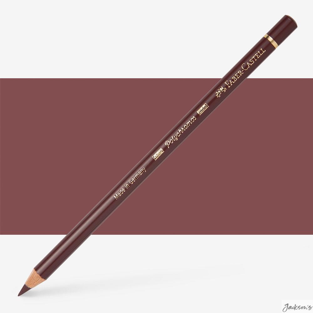 Faber-Castell Polychromos Colour Pencil Cedarwood 3.8mm Caput Mortuum Violet Art