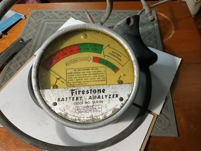 Vintage Firestone Battery Analyzer