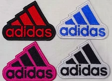 Adidas Sportswear Brand Logo Iron On Patch-Sew Patch-Embroidered Patch