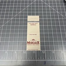 Matchbook Cover - Cafe Margaux Authentic Caju...