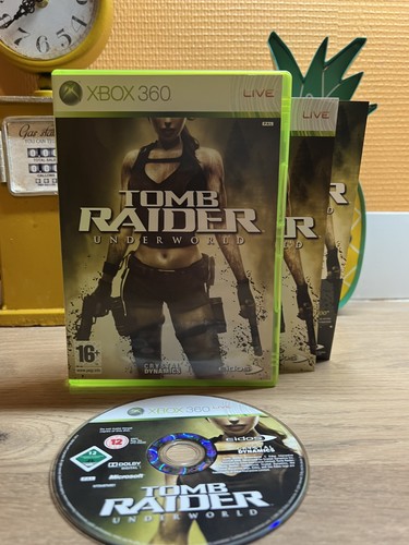 Tomb Raider : Underworld - Xbox 360 - Bon état - Complet - Pal - Photo 1/8