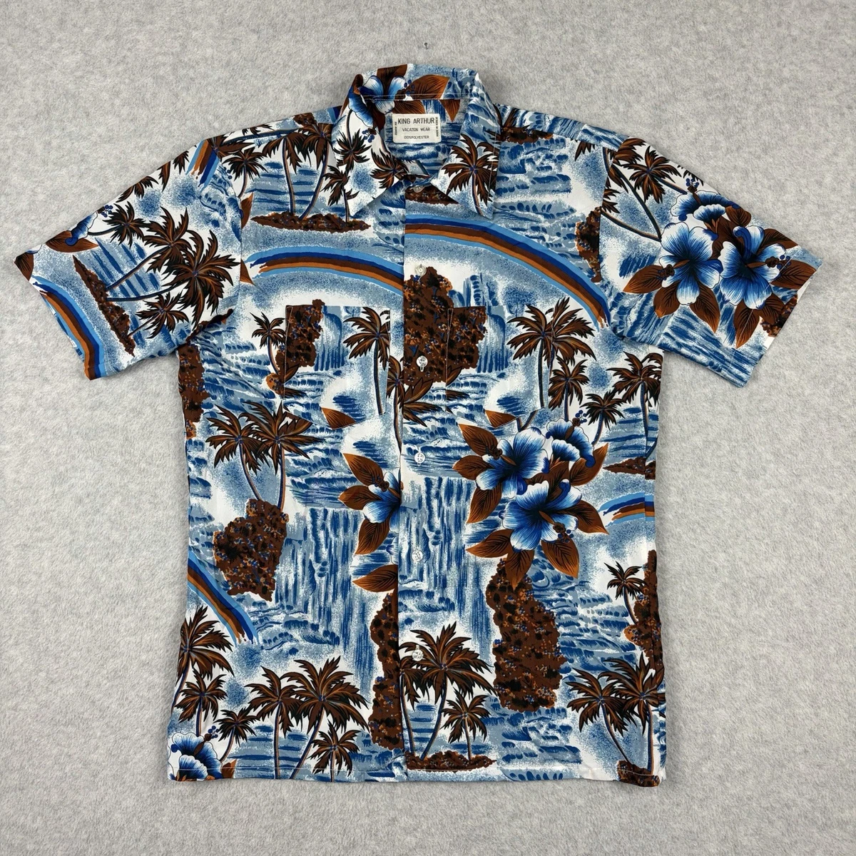 Blue Hawaiian 1960s Vintage Casual Shirts for Men for sale | eBay