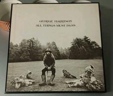 George Harrison 1970 All Things Must Pass 3 Vinyl LP Set Apple Records STCH 639