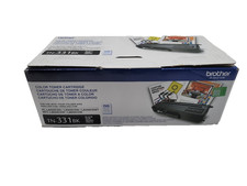 Brother TN331BK Black Toner Cartridge Genuine OEM 2500 Page Yield