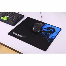 Mouse Mat Mice Pad Non-Slip Waterproof PC Computer Office Desk Mousepad