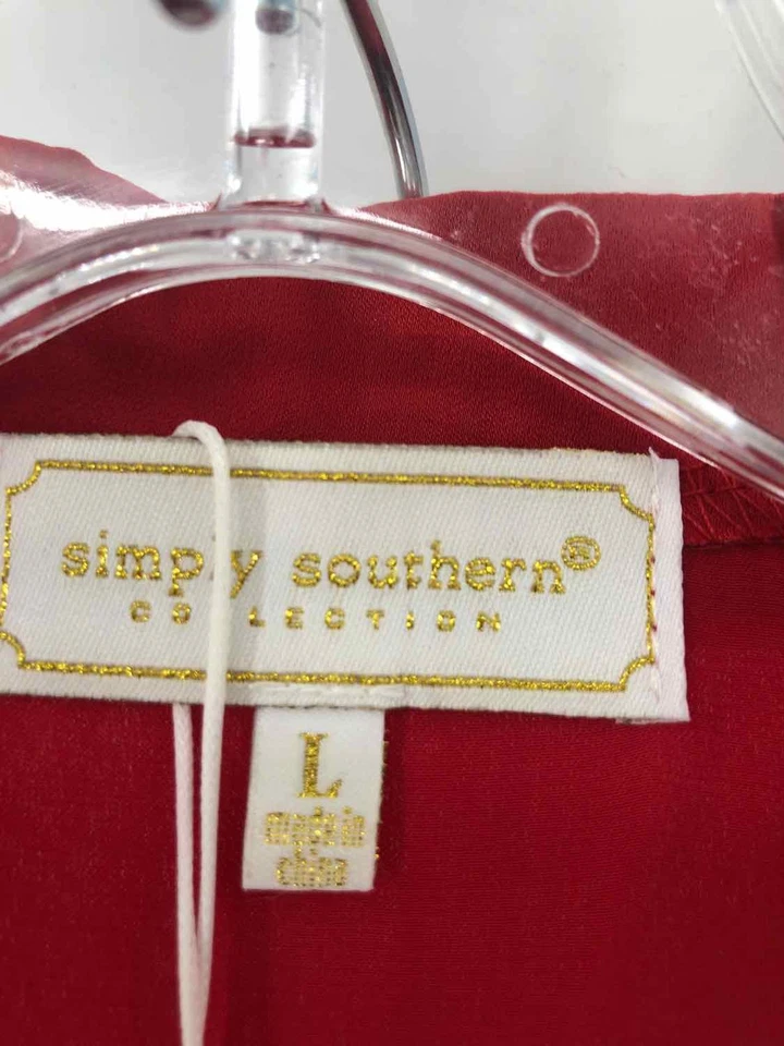 Simply Southern Red Size Large Pajamas - Image 3 of 3