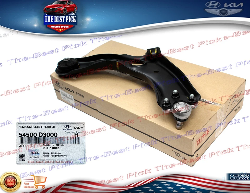 Brazo de control inferior delantero izquierdo ⭐OEM⭐ 2016-21 Tucson 2017-2022 Sportage 54500D3000 Foto 2 de 4