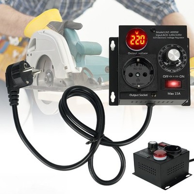 Drehzahlregler Wechselstrom SCR Spannungsregler AC 220V 4000W Voltage Regulator