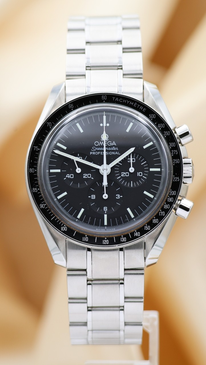 Omega Speedmaster Professional Moonwatch 35705000 42mm Hand-Wound Men's Watch with Papers