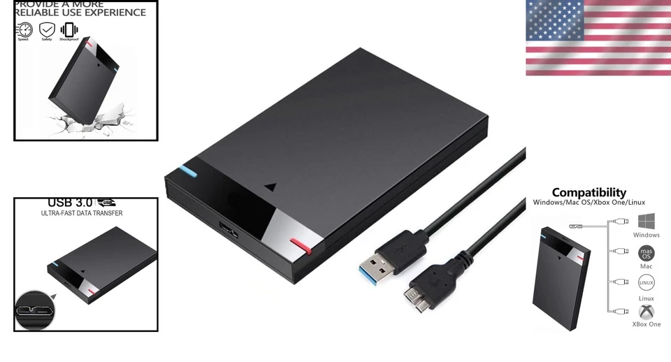 External Hard Drive 160GB for Backup Network Storage Desktop Home Offices - Image 2 of 4