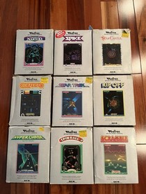 Vectrex Arcade System Video Game Console W/ 11 Complete Games Vintage Lot WORKS!