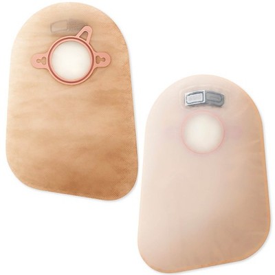 New Image Closed End 9''L 2pc System Ostomy Pouch 9 Inch Length 18373 60 Ct