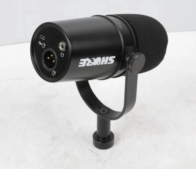 Microfone MV7 cardioide dinâmico vocal/transmissão saídas USB & XLR novo - Imagem 4 de 4