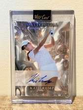 Wild card matte metal TRUE 1/1 Kai Trump Autograph 2026 Golf Card
