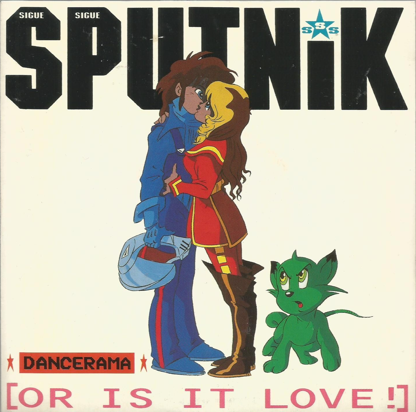 Sigue Sigue Sputnik - Dancerama 1989 Parlophone 7 inch vinyl single