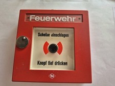 Original TN FEUERMELDER Wandmontage "Scheibe einschlagen" Feueralarm