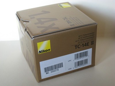 Nikon AF-S FX TC-14E III 1.4x Teleconverter Lens for sale online