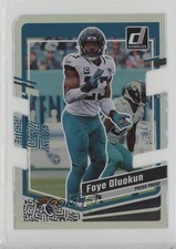 2023 Panini Donruss Press Proof Silver Die-Cut /75 Foye Oluokun #136 14wc