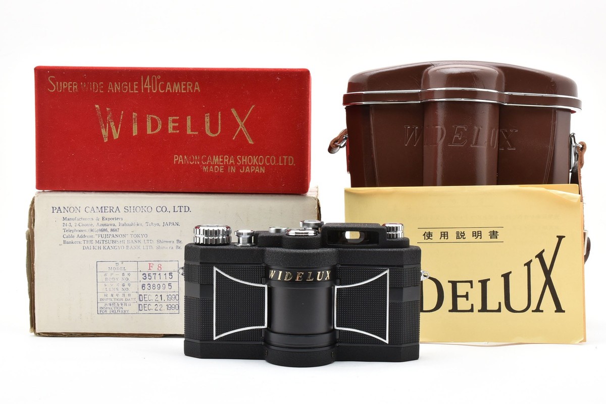 Unused w/Box] PANON WIDELUX F8 140 Panoramic Ultra Wide 35mm
