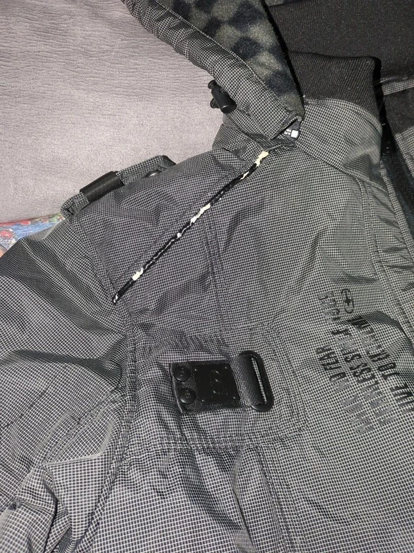 Giubbotto con cappuccio No Fear- Taglia L - Imagen 3 de 4