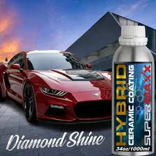 CERAMIC CAR COATING "PRO GRADE" 2K HYBRID TRICURE POLYSILAZANE HIGH GLOSS - "KIT