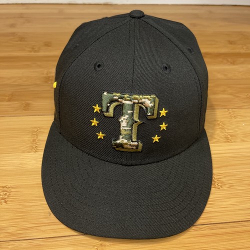 New Era 59FIFTY Low Profile Texas Rangers Armed Forces Day Camo 7 1/4 Hat MLB