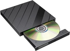 External DVD/CD Drive External CD DVD +/-RW Drive USB 3.0 & USB-C DVD Burner ...