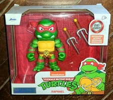 Jada TMNT Metalfigs (2023) RAPHAEL Articulated 4" Diecast Figure w/Accessory!