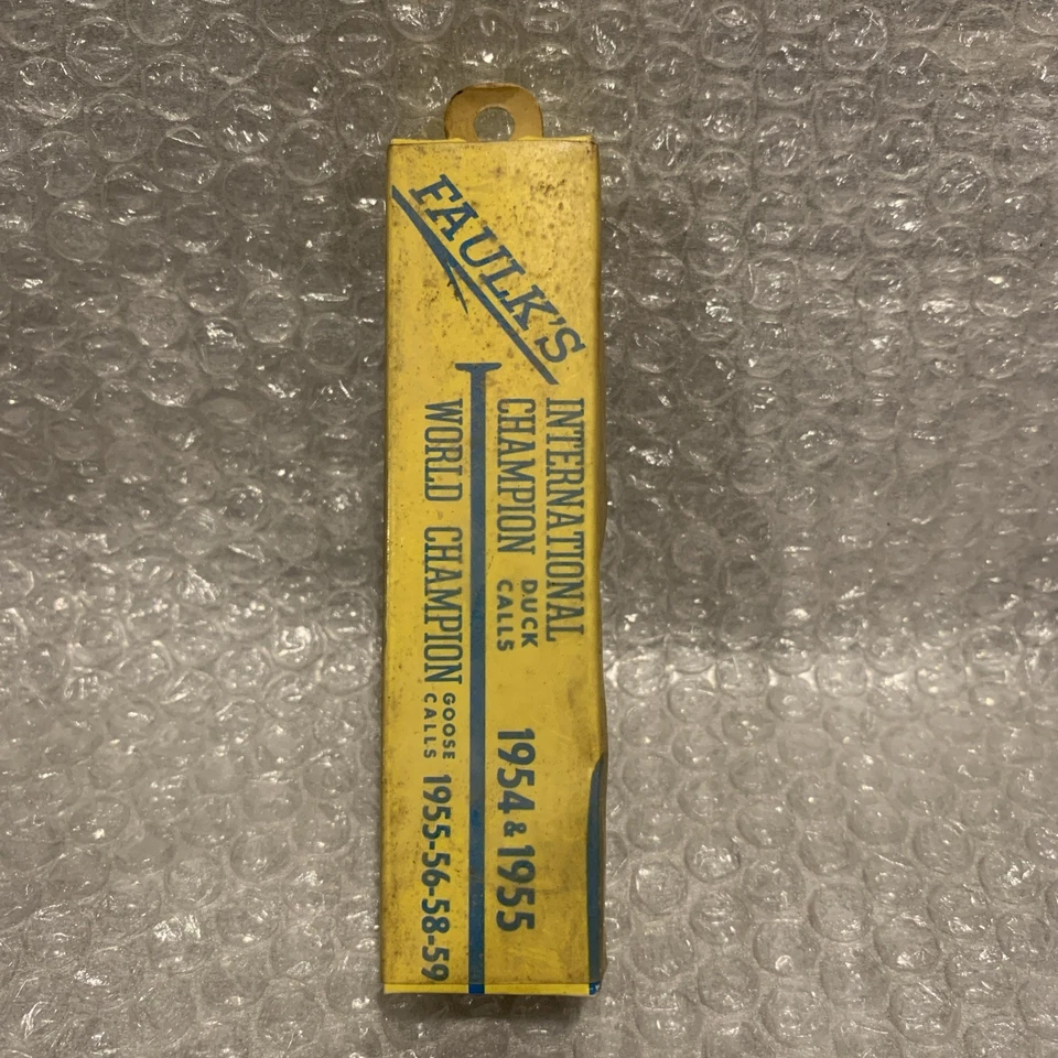 Vintage NOS Faulk's Goose Call In Box 1960’s CH-44 Lake Never Used!! - Image 3 of 4