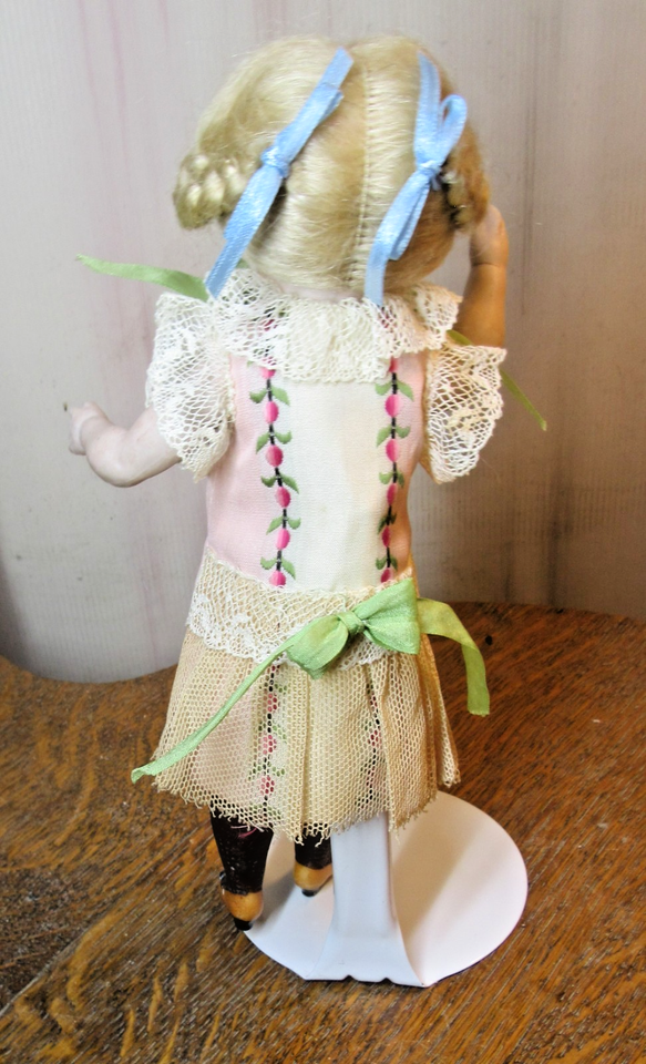 Poupée Mignonnette Ancienne Simon & Halbig - Astrologue - 20 Cm - Porcelaine - 1900