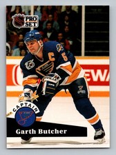#583 1991-92 Pro Set * Garth Butcher St. Louis Blues