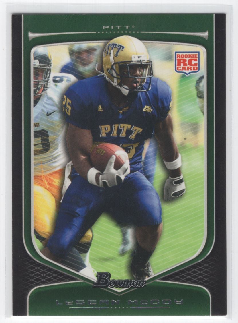 2009 Bowman Draft Picks LeSean McCoy Rookie Pittsburgh Panthers #170