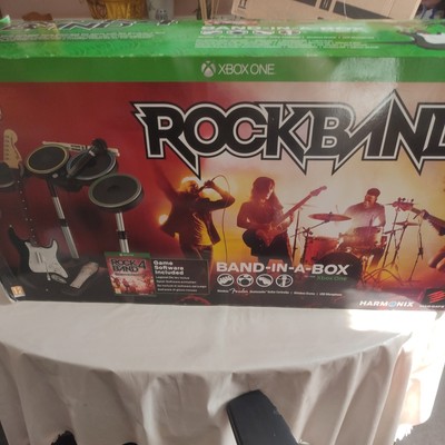 Rock Band 4 Band in a Box Microsoft Xbox One/Series S/X Full Set Ready to Play