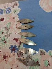 VINTAGE The  Boye /Justrite Needle Co. Tatting Shuttle Metal  Lot 6